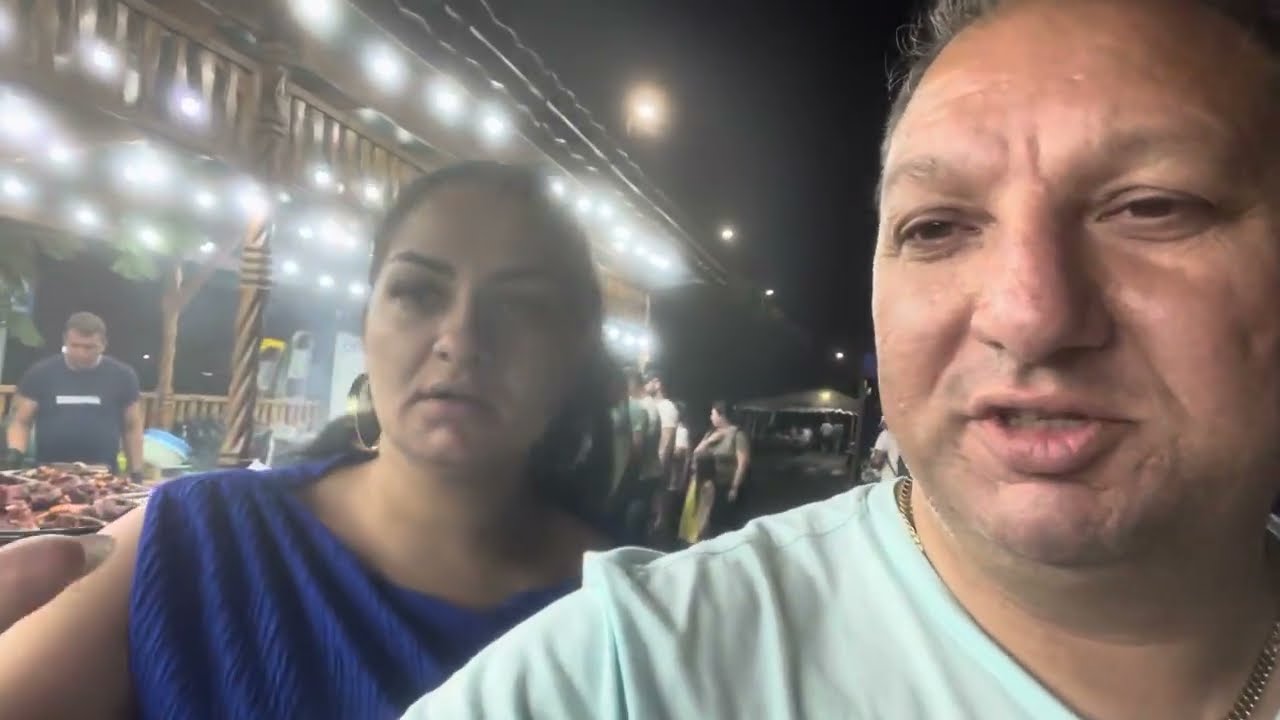 La grătar după botez cu Nașu mare!