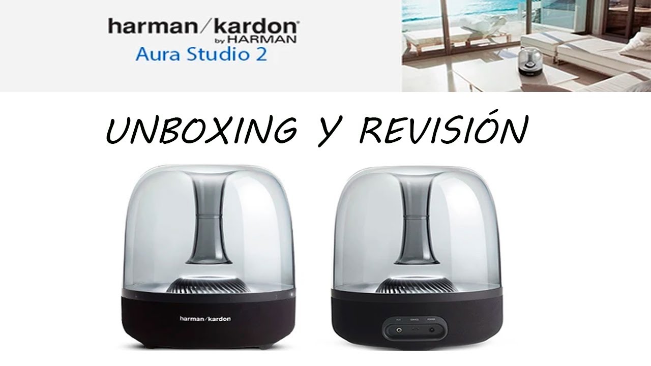 Unboxing  y revisión Harman Kardon Aura Studio 2 - Español