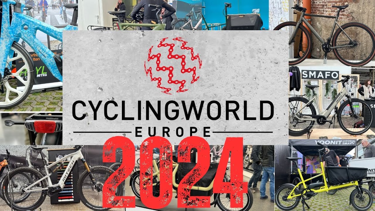 E-Bike Neuheiten 2024 Live und in Farbe von der Cycling World Europe in Düsseldorf