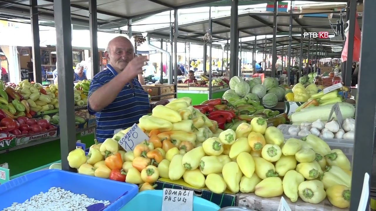 Prilog   RTVKV   Nema prodaje kao nekad na Zelenoj pijaci