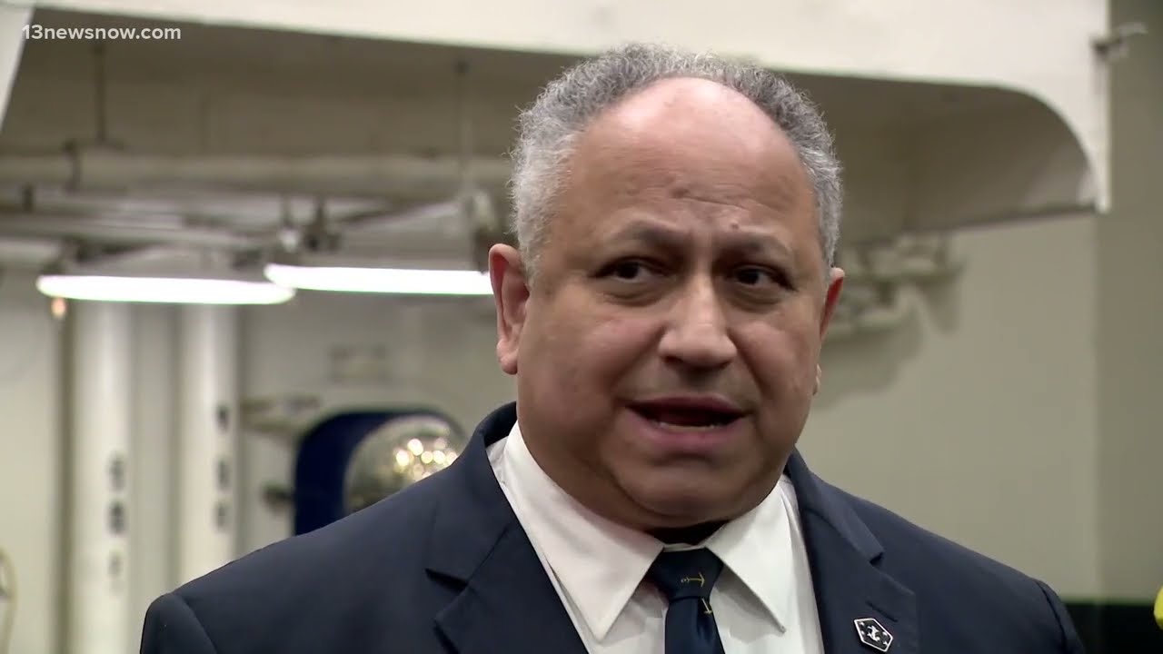 Navy Secretary Carlos Del Toro on Red Sea: 'We gave them hell last night'