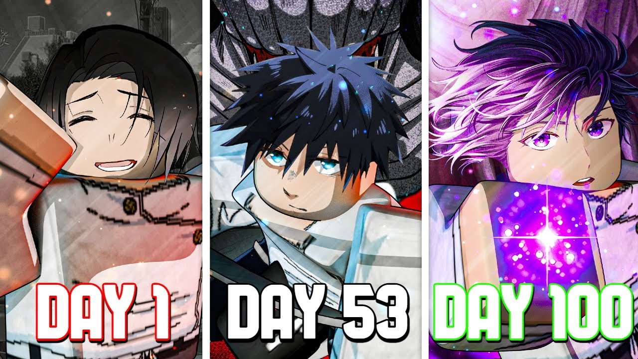 Spending 100 Days as YUTA OKKOTSU in Jujustu Infinite.. - Roblox