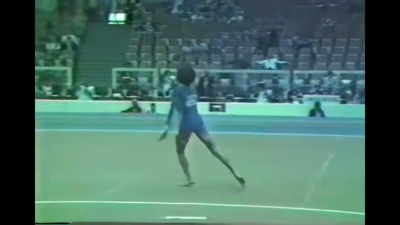 1983 World Championships TC GDR Maxi Gnauck FX    9 900
