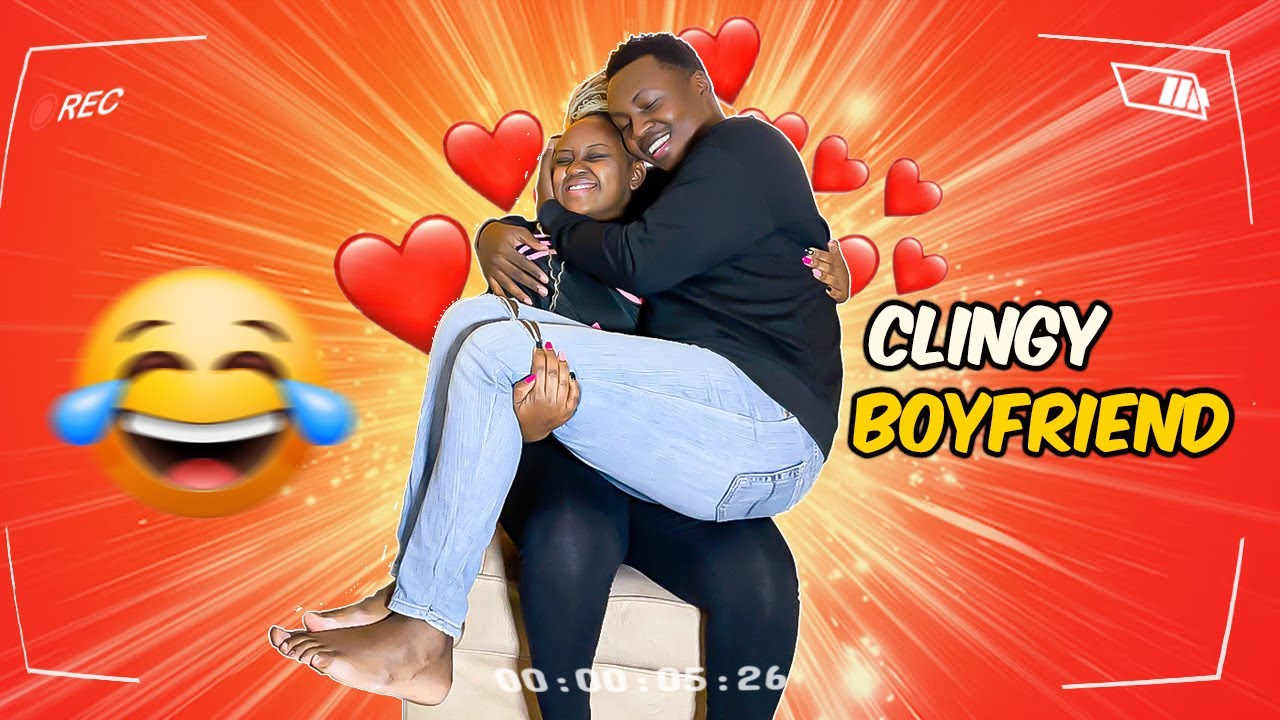 BEING EXTRA CLINGY PRANK ON GIRLFRIEND | **cute reaction** |