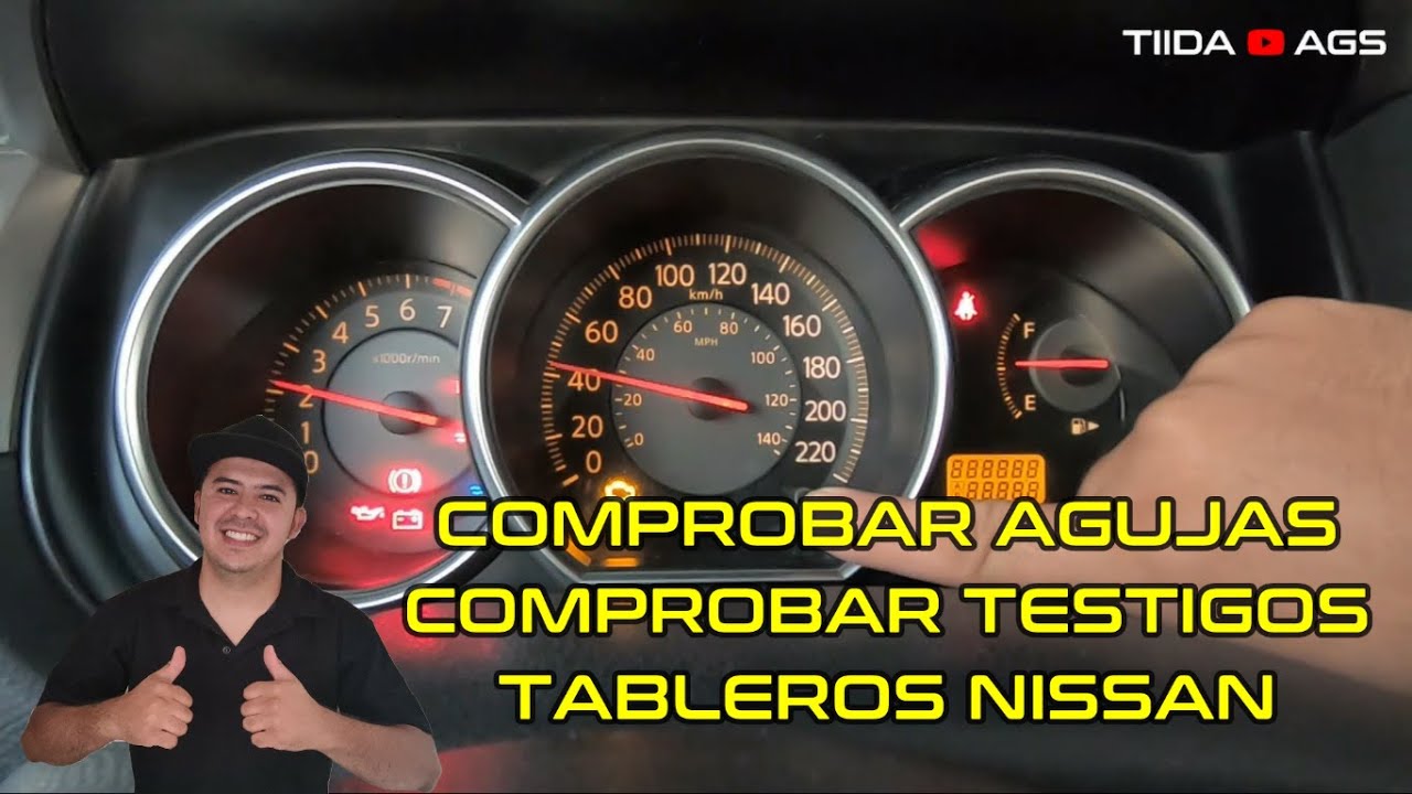 Comprobar agujas y tablero de nissan