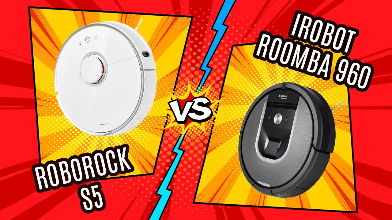 iRobot Roomba 960 vs  Roborock S5 - Best Robot Vacuum 2020