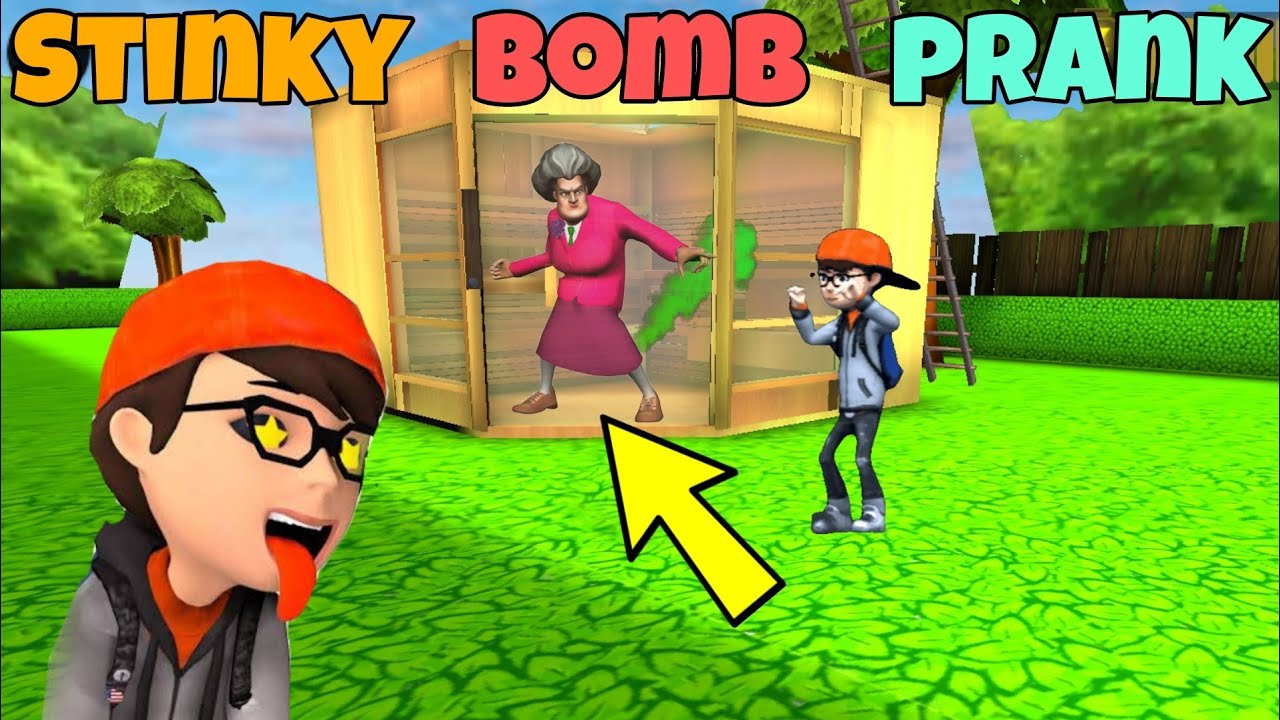 miss t in stinky room | scary teacher 3D | black eagle 2.0