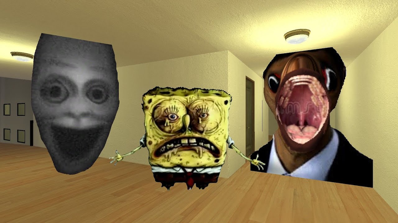 Obunga Juggler And Sponge In Hotel Room Nextbot's Garry's Mod #nextbotgmod