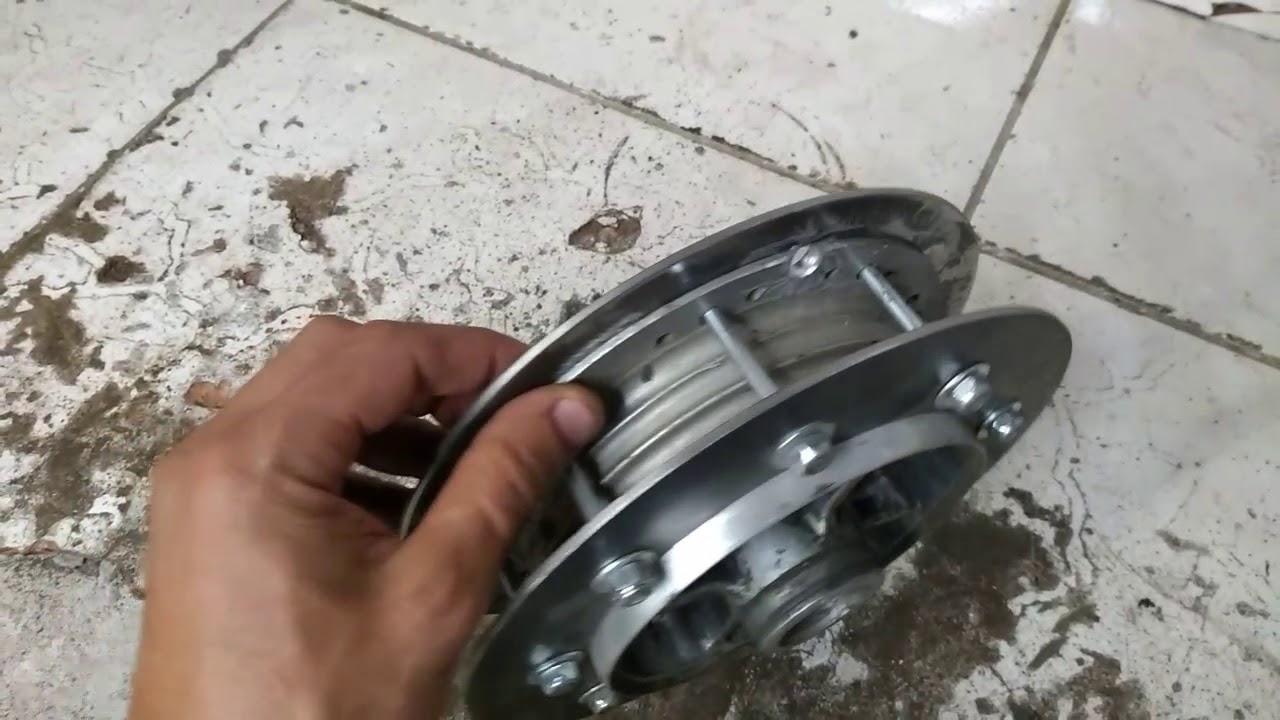 Porque o cubo da cg 150 e o melhor cubo para fazer a roda do patinete?