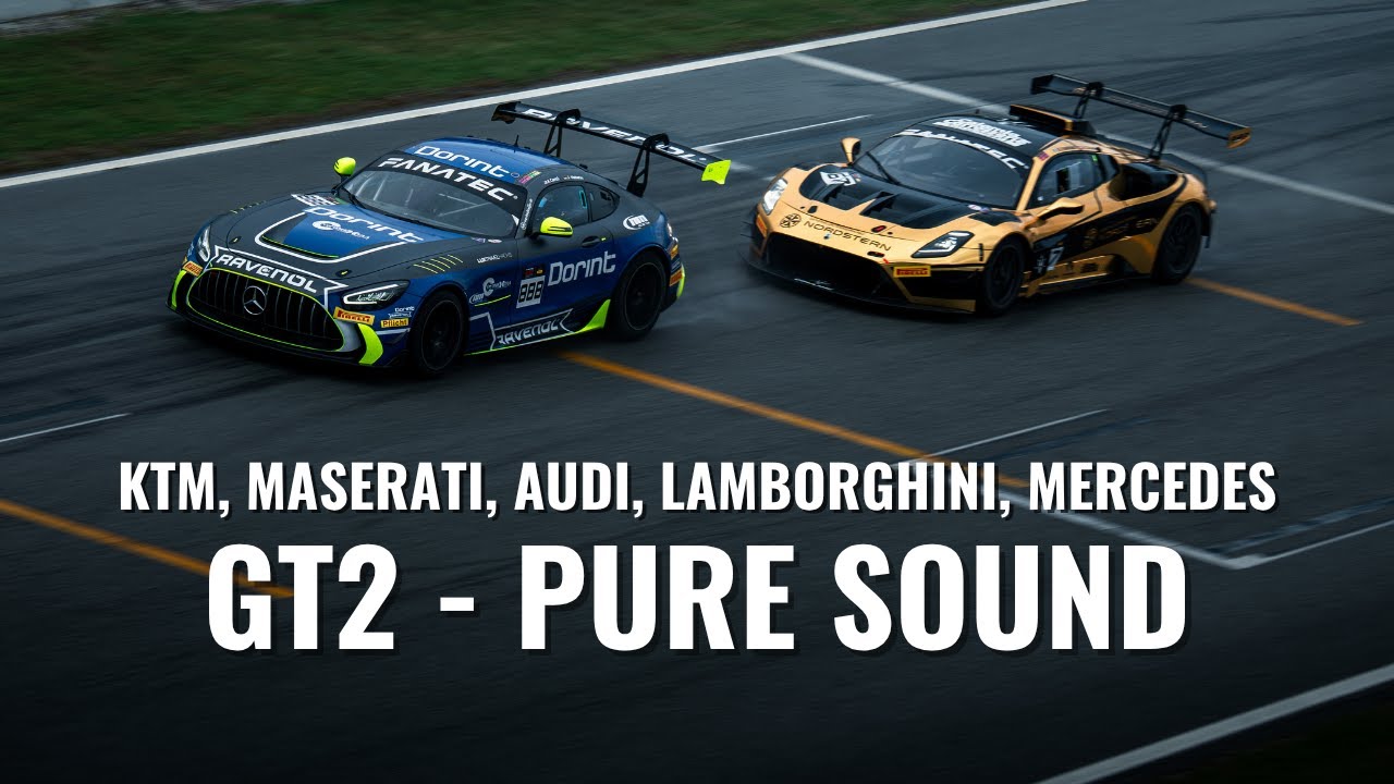 PURE SOUND | Modern GT2 Showdown @ Misano | KTM • Maserati • Audi • Lamborghini • Mercedes
