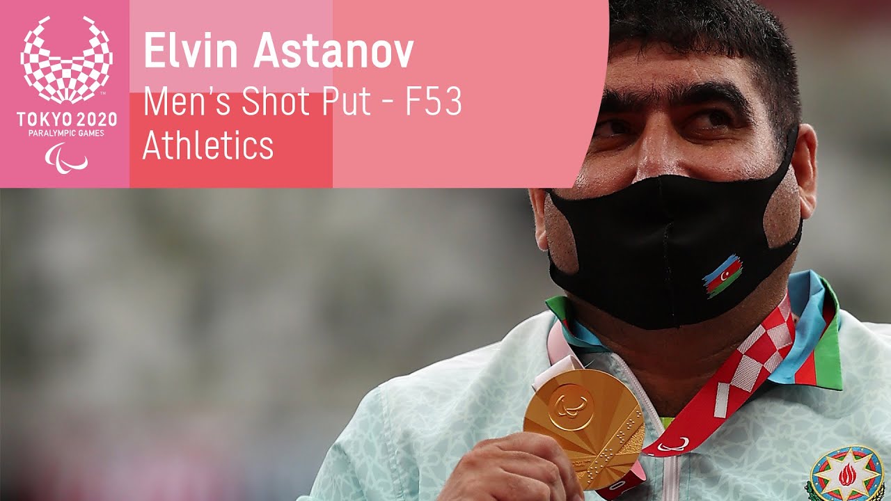 Azerbaijan's Elvin Astanov is Paralympic Champion! | Men's Shot Put - F53 Final | Tokyo 2020