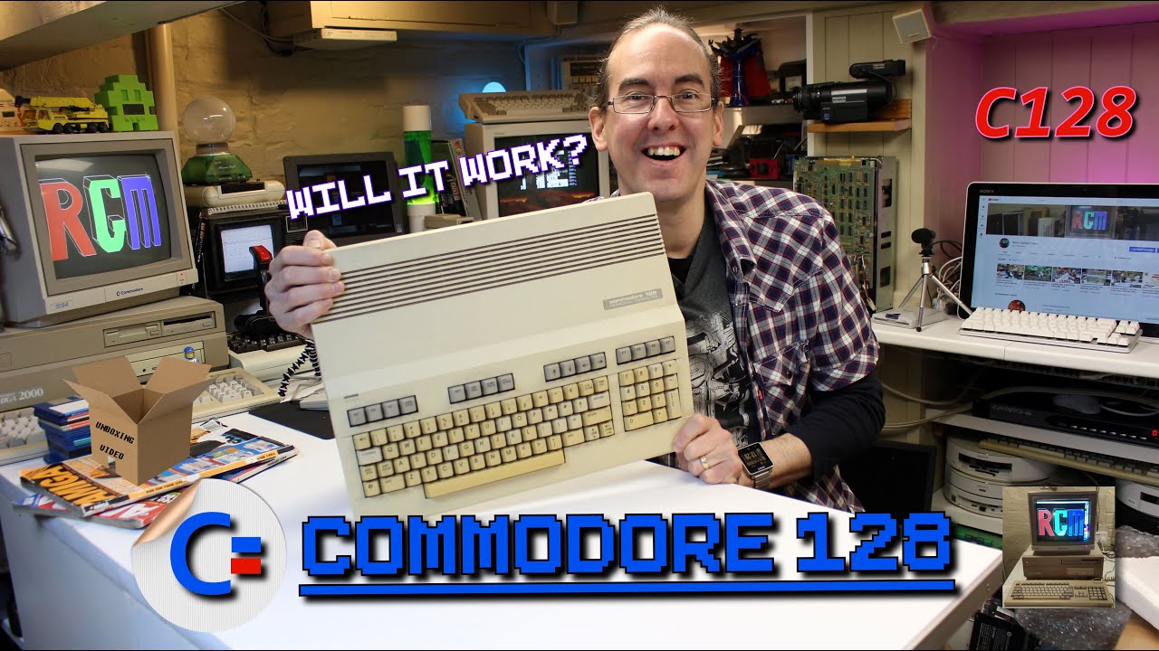 COMMODORE 128 UNBOXING, WILL IT WORK? JOIN ME and FIND OUT! #commodore