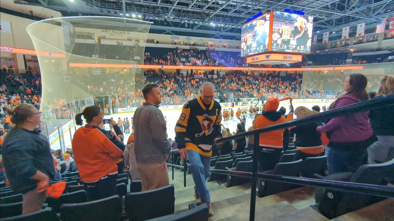 Lehigh Valley Phantoms Defeat Wilkes Barre Scranton Penguins in Overtime in Round 1 4/26/24