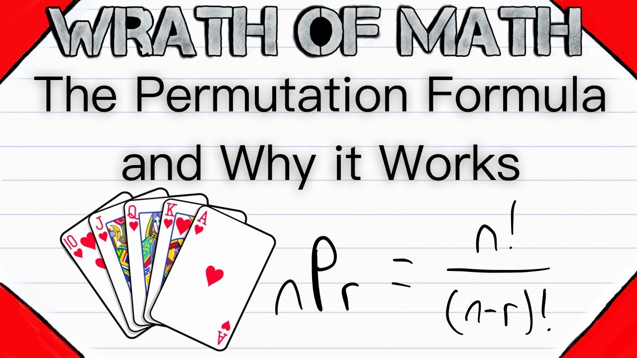 The Permutation Formula and Why it Works | Permutations and Combinations, Counting, Combinatorics