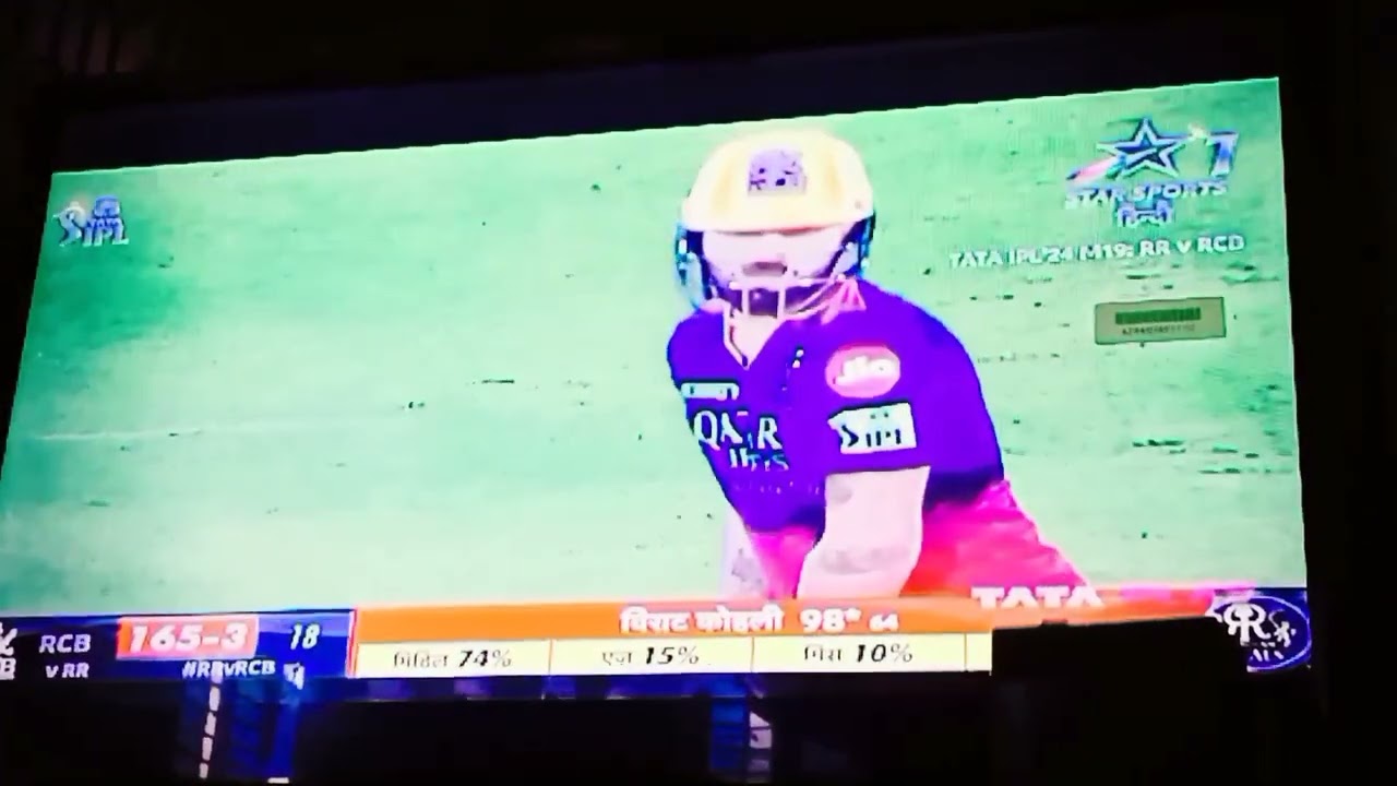 RCB VS RR