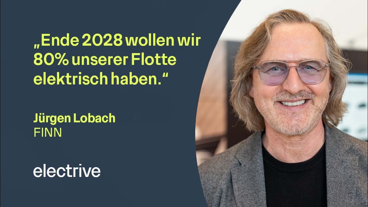 Elektroautos im Abo: J&uuml;rgen Lobach von FINN &uuml;ber die Zukunft der elektrifizierten Firmenflotte