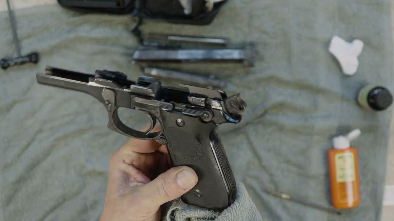 How To Clean Your Taurus PT99 Or PT92 Handgun, Another Way to Clean
