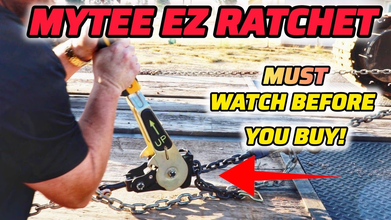 MYTEE EZ RACHET | SHOULD YOU BUY? | #chainbinder #binders #heavyequipment