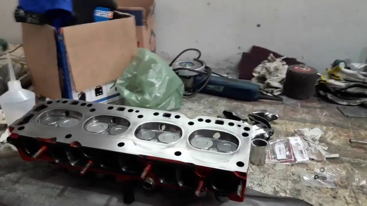 PREPARAÇÃO CABEÇOTE OPALA 4CC ASPIRADO