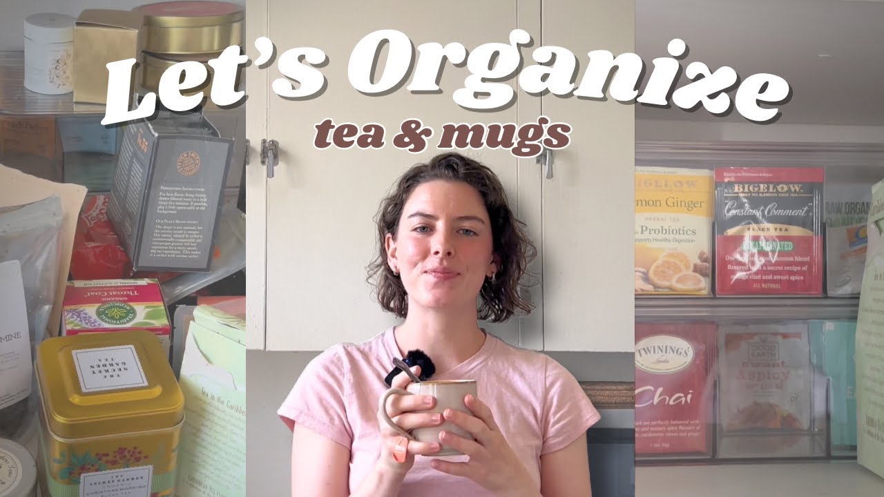 ORGANIZE WITH ME ☕️ tea & mug declutter
