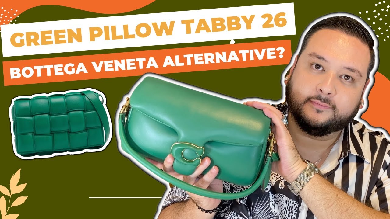 UNBOXING THE HARD TO FIND GREEN COACH PILLOW TABBY 26 ! | BOTTEGA VENETA CASSETT BAG ALTERNATIVE !