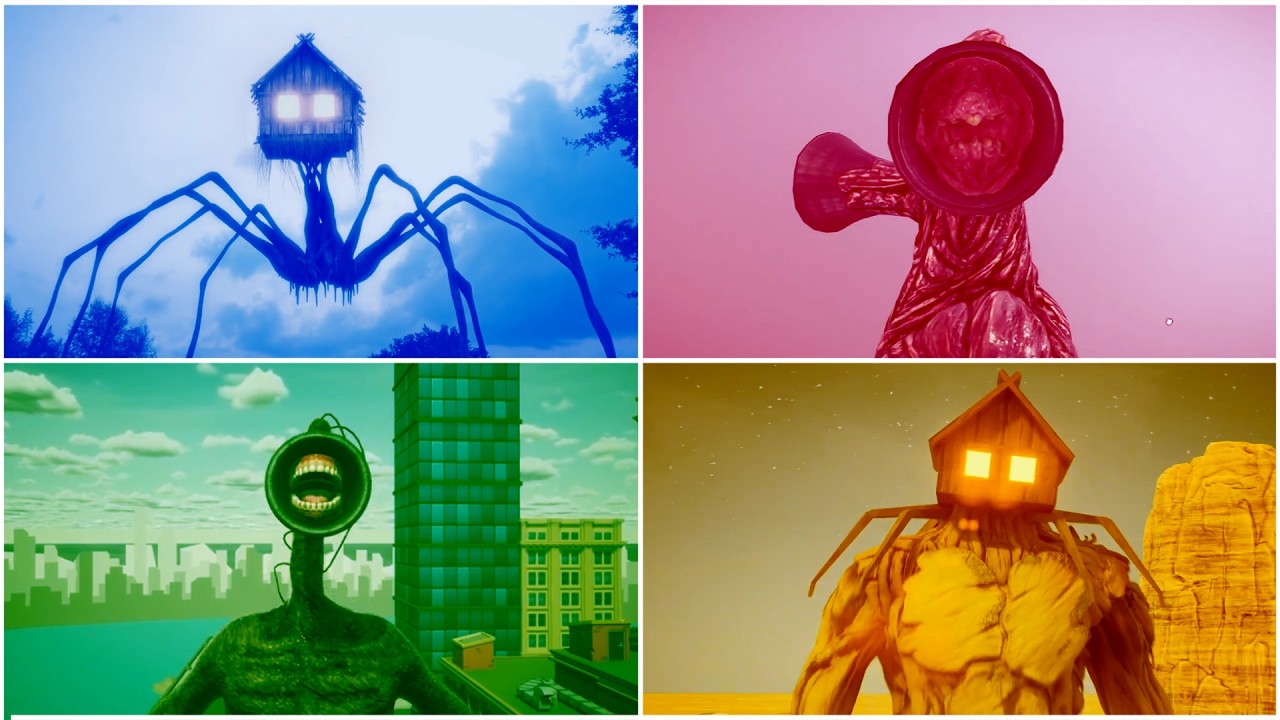 Siren Head Hause Head Megamix MegaBattle #11