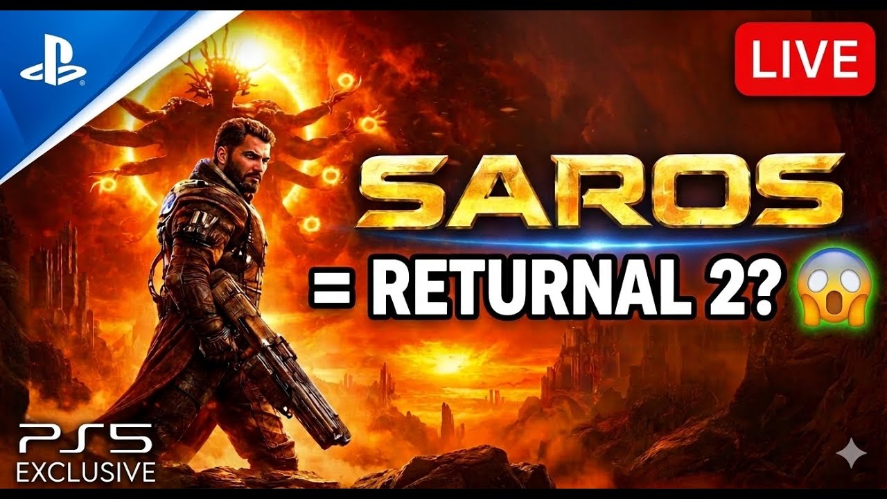 🔴 SAROS = RETURNAL 2! 😱 | First IMPRESSIONS & Epic Boss Fight Ep 4  | PS5 Roguelike Chaos! 🔥