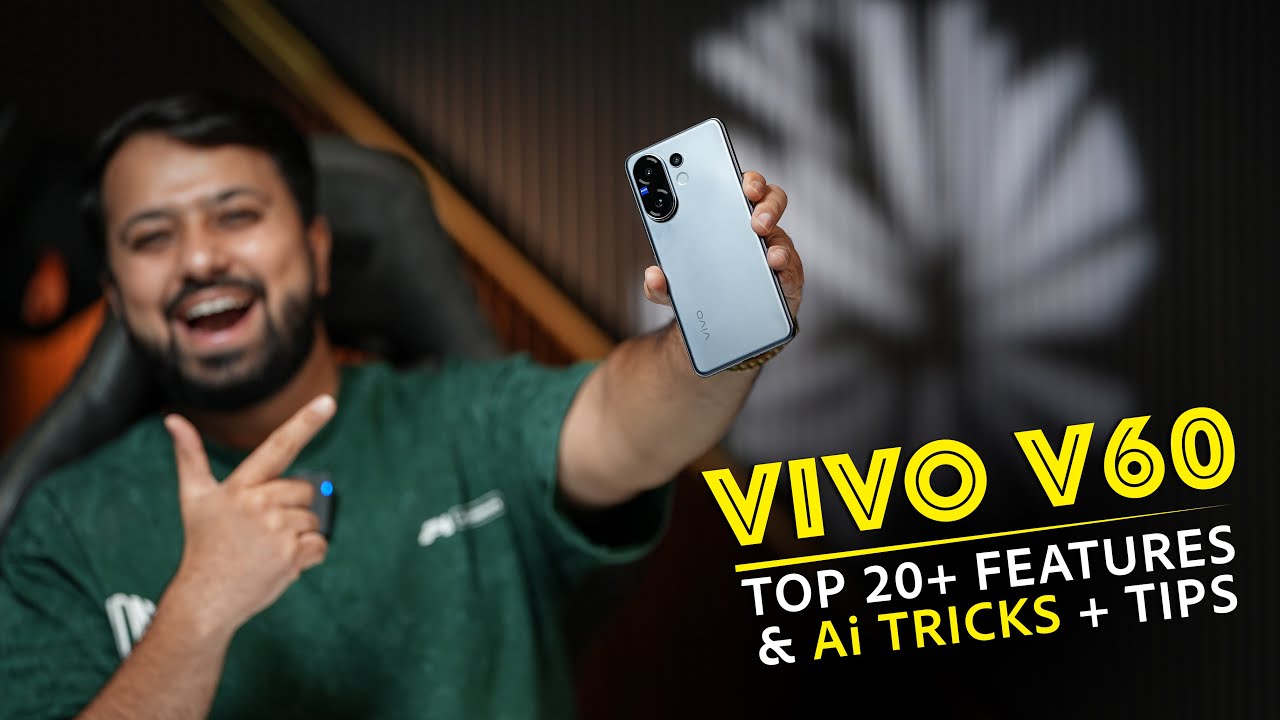 Vivo V60 : Top 20+ Best & Hidden Features + Ai Tips & Tricks (Hindi)