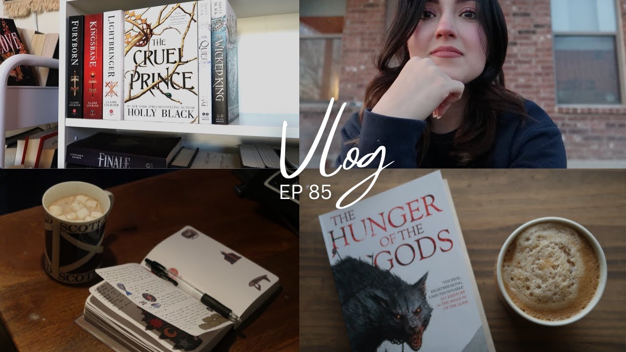 VLOG •  EP 85 | quiet days as a stay at home mom ♡ ︎reading, journaling, reorganizing book cases.