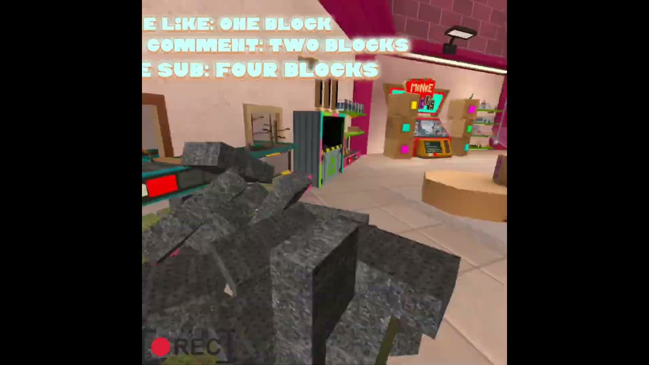 83 blocks in total wow&hellip; #gorillatag #vr #gtag #gtagchallenge