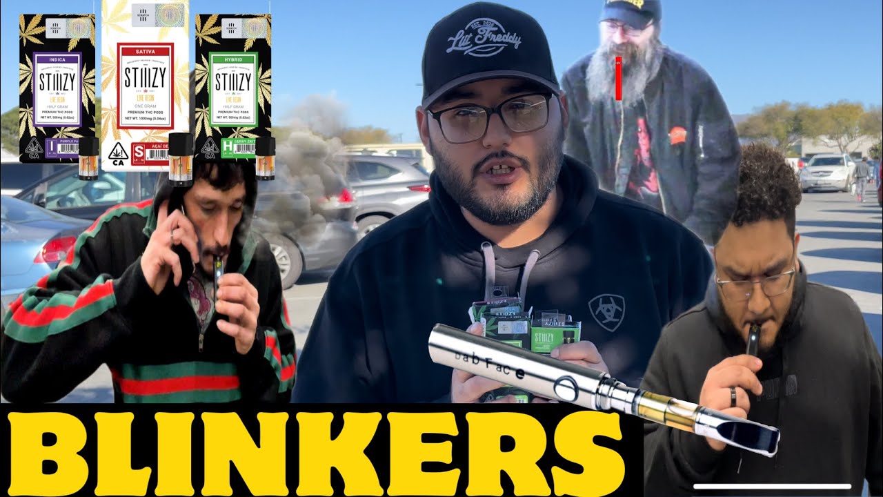 STRANGERS ATTEMPT STIIIZY BLINKERS!!