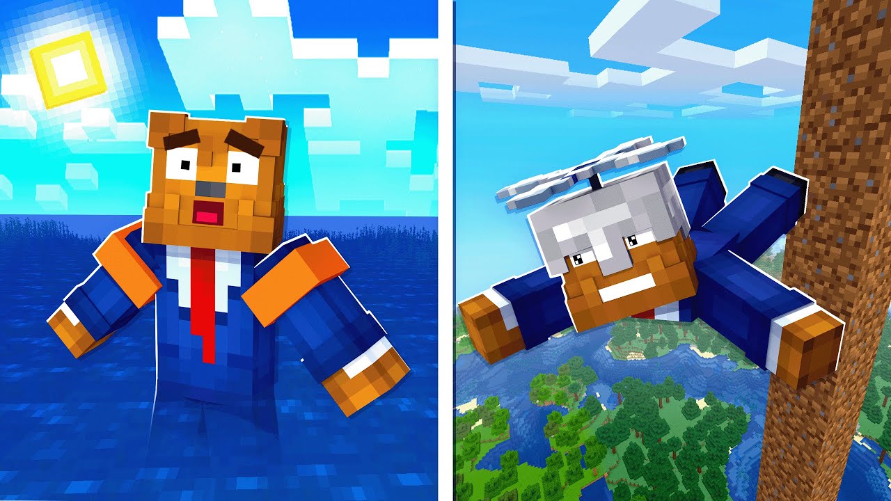Minecraft But It Is Impossible To Die