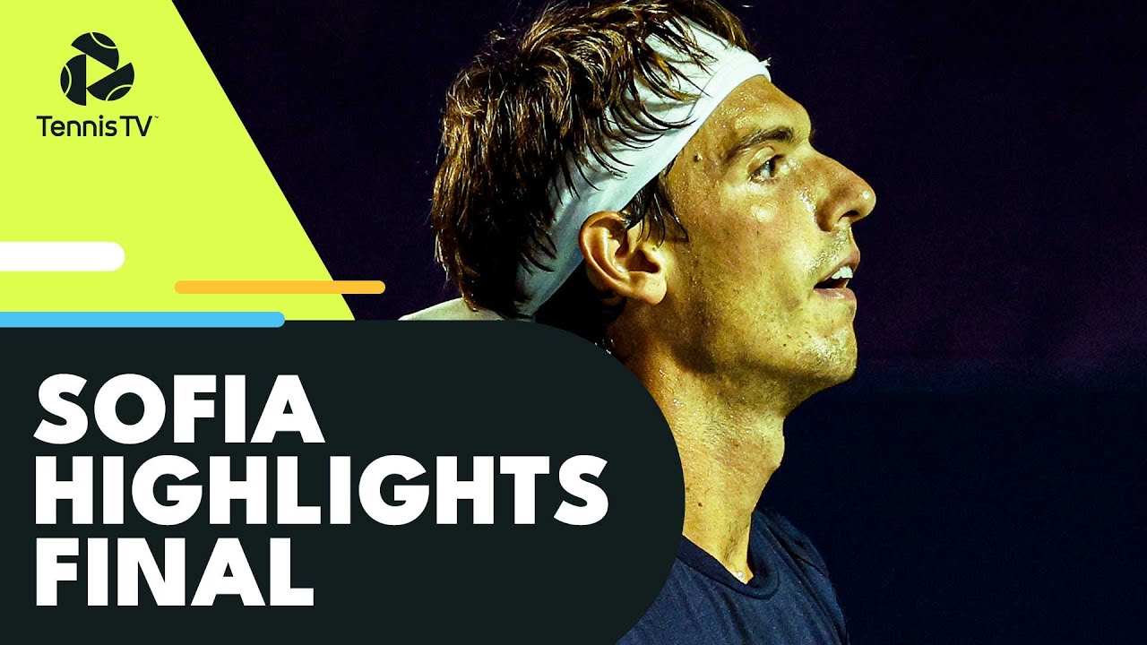 Holger Rune vs Marc-Andrea Huesler In Title Match | Sofia 2022 Final Highlights