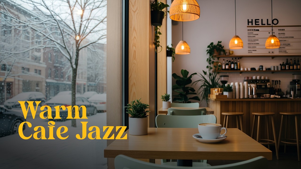 Jazz Saxophone & Piano ☕ Elegant Cafe & Restaurant Background Music | Relax at Home
