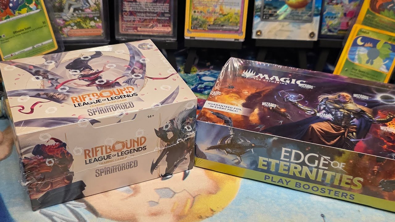 riftbound and magic the gathering pack openings
