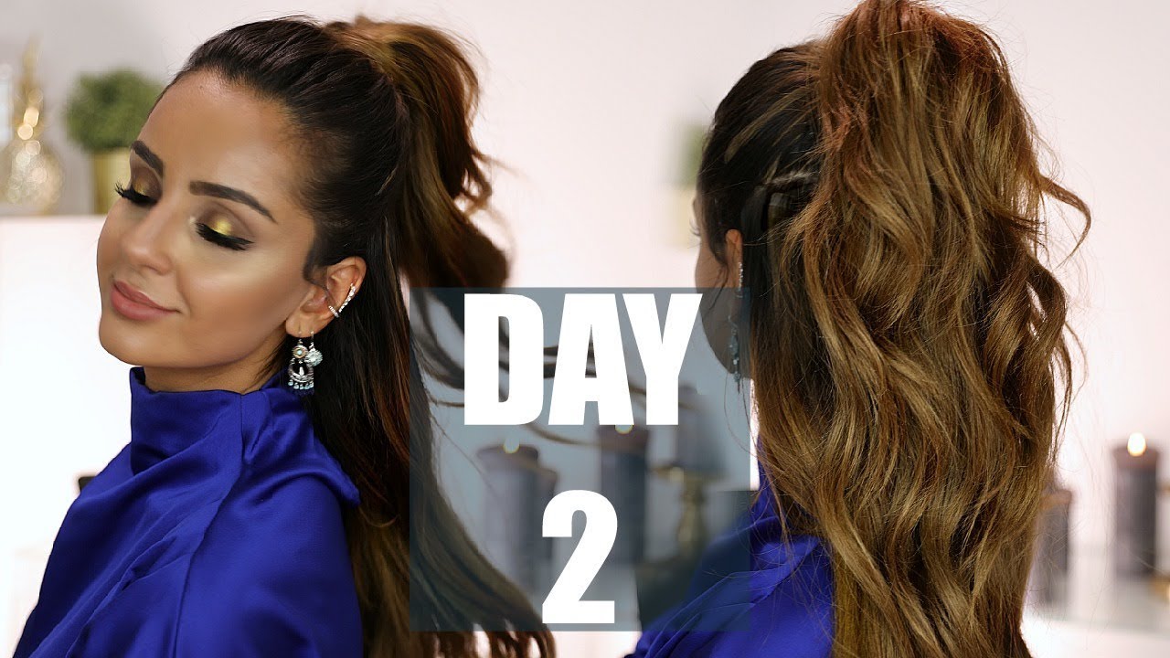 Half Updo - Tag 2 I easy # frisurenwoche I Tamtam Beauty