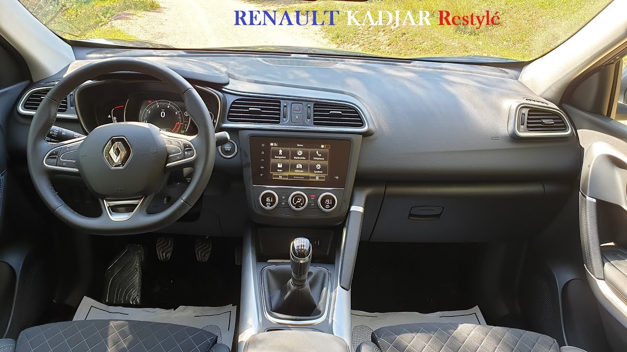 Actuoto: Renault Kadjar Restylé, le bon plan. Intérieur (2/3) رينو كادجار 2019