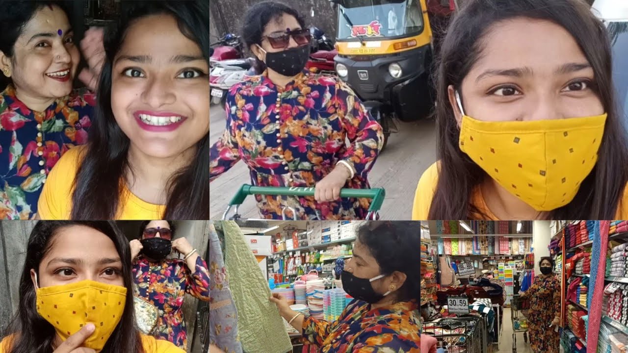 VLOG: Dmart Shopping Vlog |  Full Fun And Grocery Shopping | ft. MaddyEats