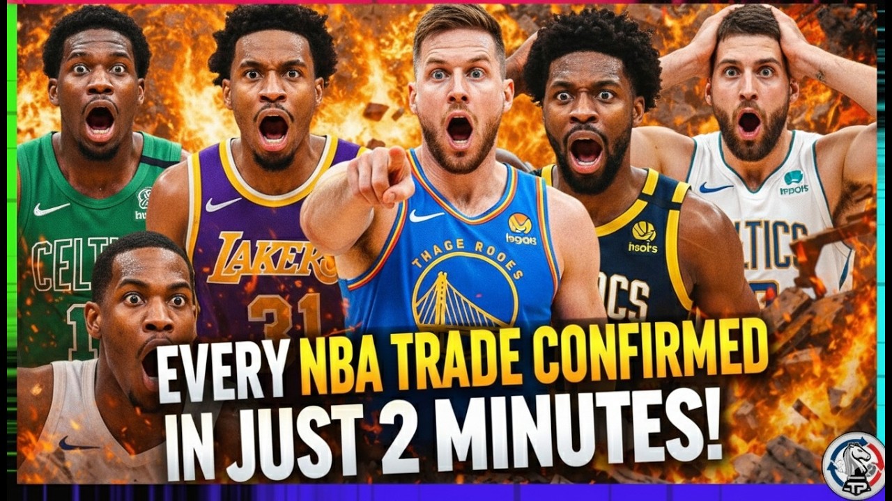 Все сделки в НБА подтверждены всего за 2 минуты!!! (Сделки завершены) 🏀🔥✅