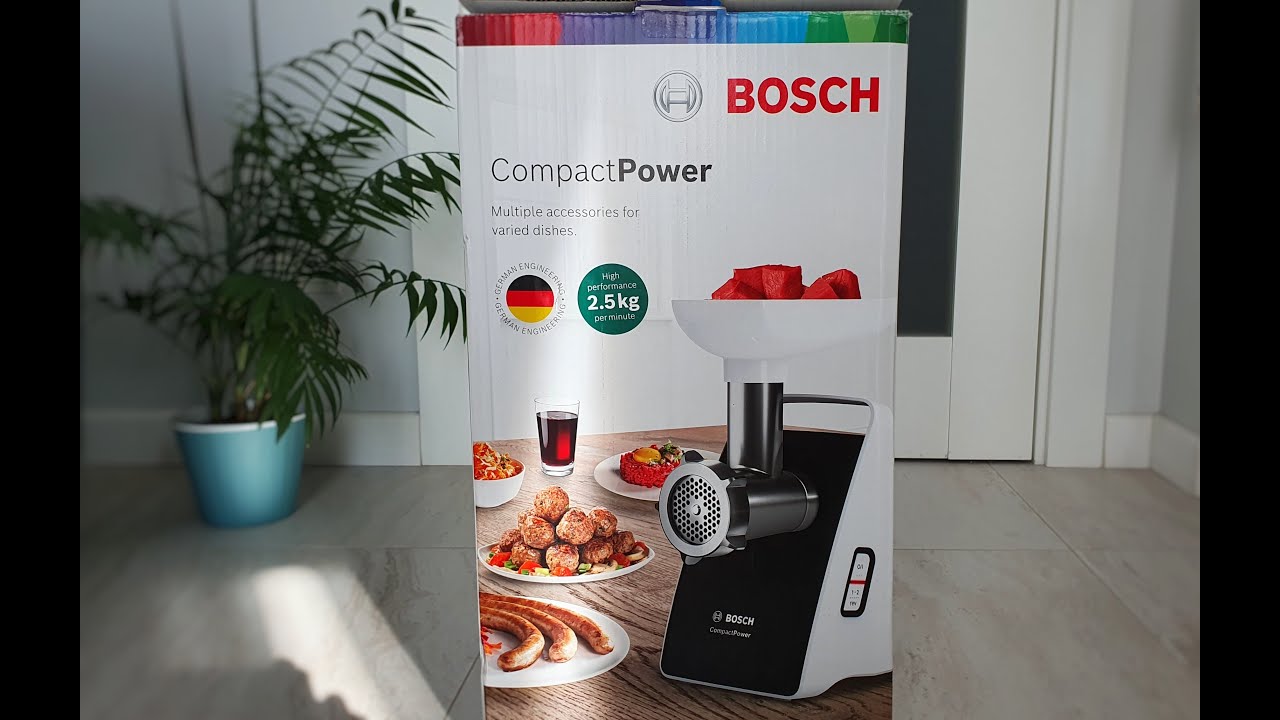 МЯСОРУБКА БОШ / BOSCH MFW3X18W / САМЫЙ ПОЛНЫЙ ОБЗОР