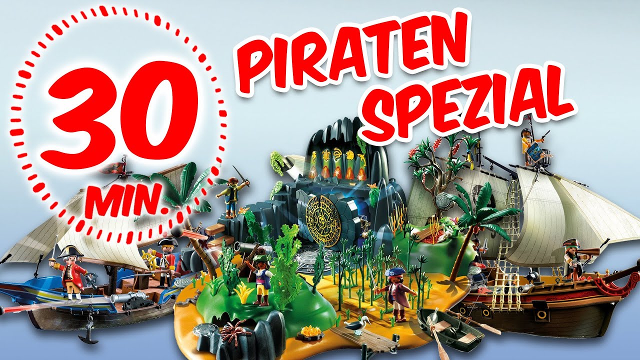 ⭕ PLAYMOBIL Piraten Unboxing Special - Rotrock-Segler, Piratenbeuteschiff&Abenteuer-Schatzinsel