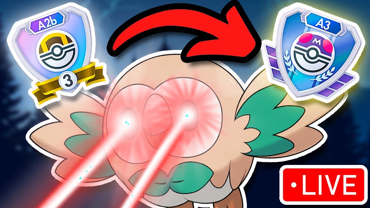 ALL OWL Ranked Grind to MASTER! Final Push with Decidueye?!! — Pokemon TCG Pocket