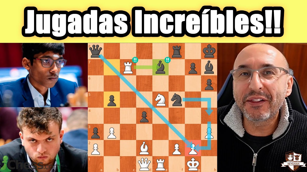 !!Cuando Niemann Aplastó al Genio indio Praggnanandhaa con Jugadas Increíbles!!