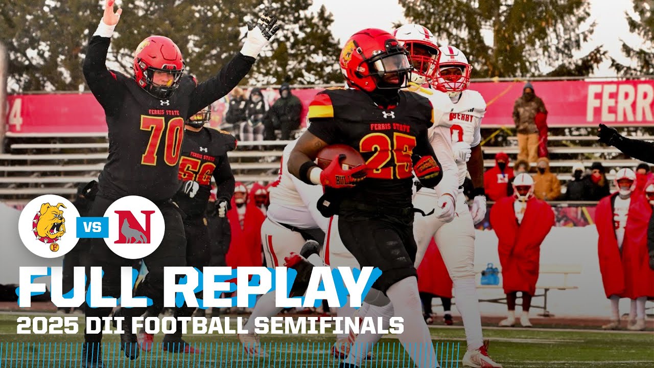 Ferris State vs. Newberry: 2025 DII football semifinals | FULL REPLAY