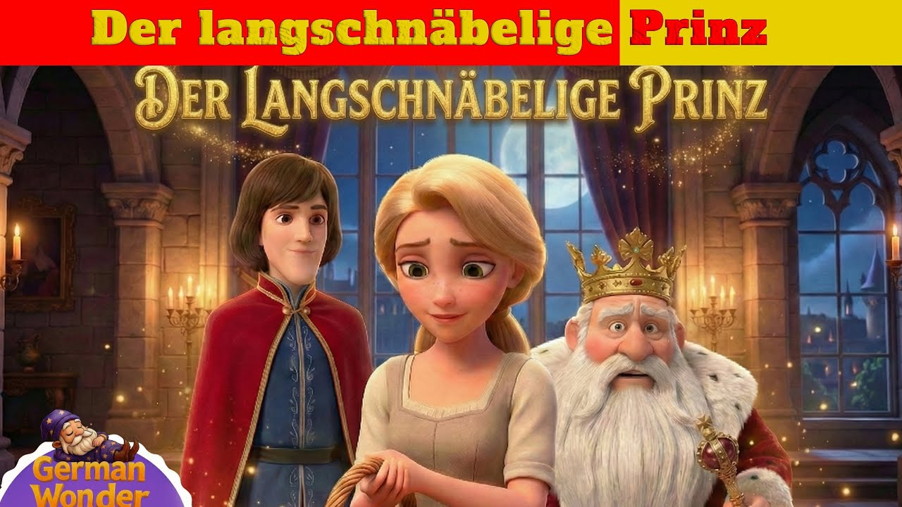 Der Prinz mit dem langen Schnabel | Klassisches Märchen für Kinder | Gute-Nacht-Geschichte