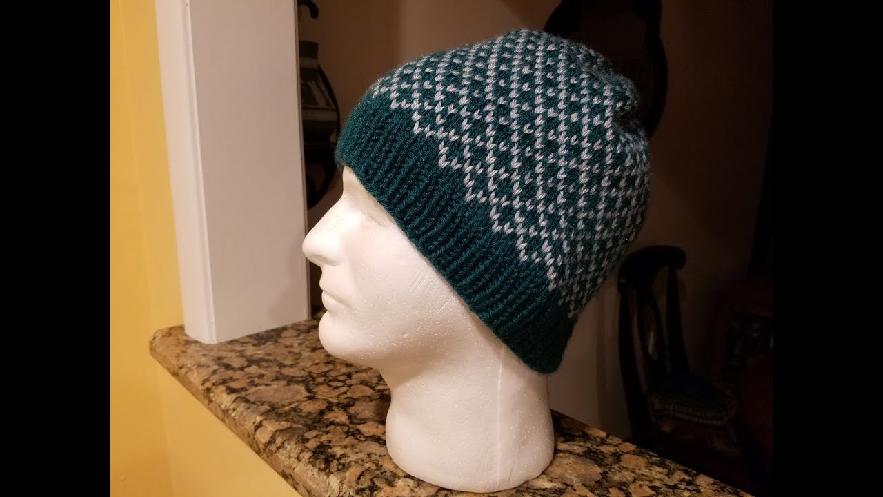 How to Knit a Fair Isle Hat!  (Pt. 1 - the brim)