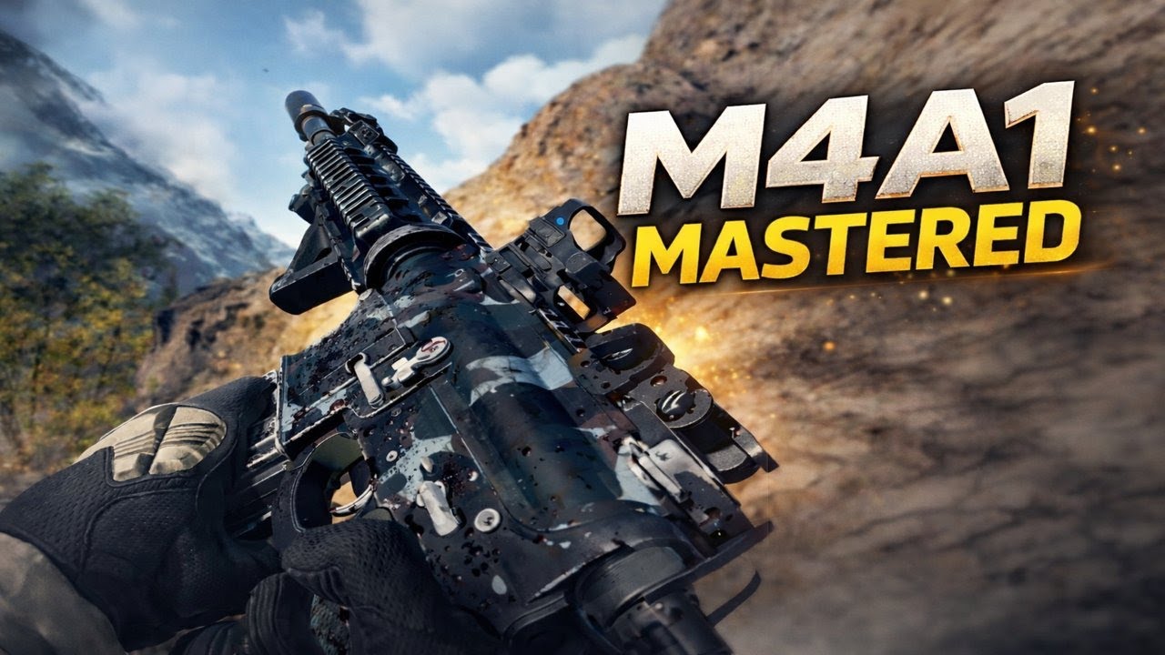 Battlefield 6 M4A1 Mastery | Full LVL 1-50 Highlights