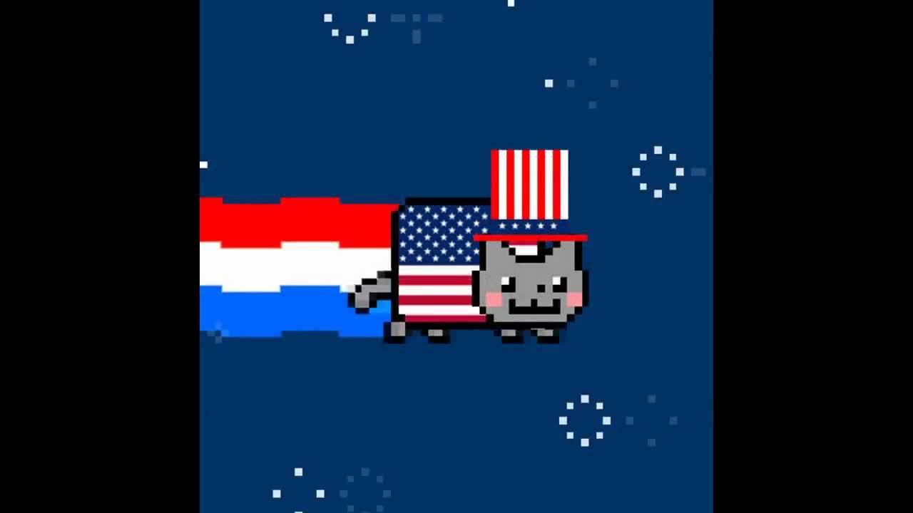Uncle Sam Cat [Nyan Cat Parody]