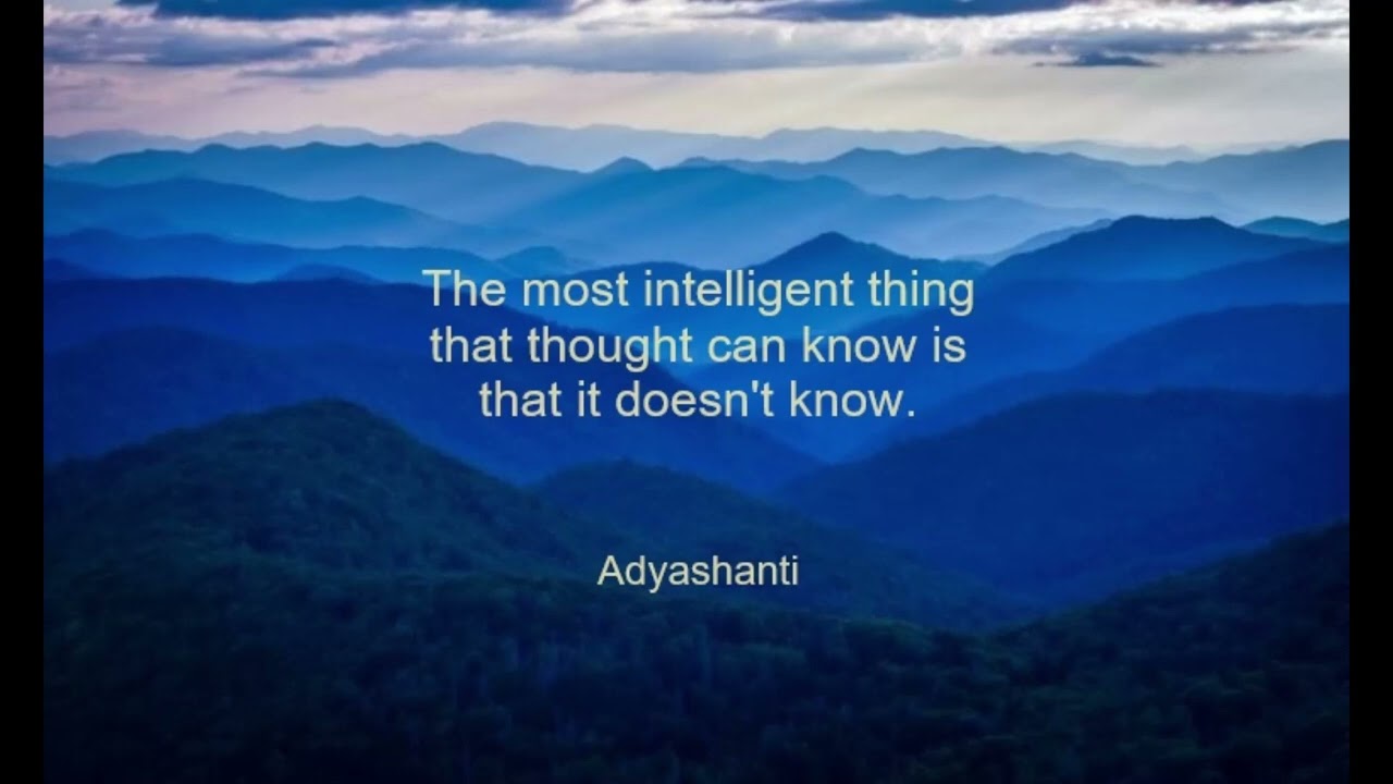 Adyashanti: Q&A—not knowing=no struggle...feel it in the body/being...being's will=thy (true) will