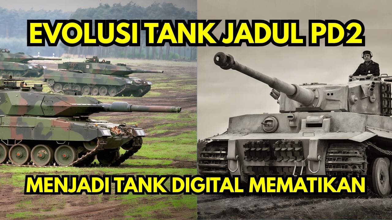 GILA! Evolusi Monster Baja: Dari Tiger Kuno ke Leopard 2A7 Tercanggih!